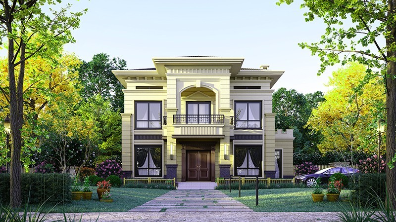 马鞍山中式合院住宅，开放庭院与邻里乡亲更亲近